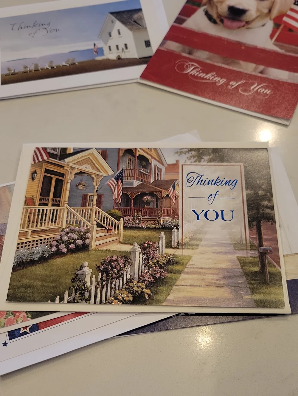 Patriotic USA Holiday Greeting Card Bundle